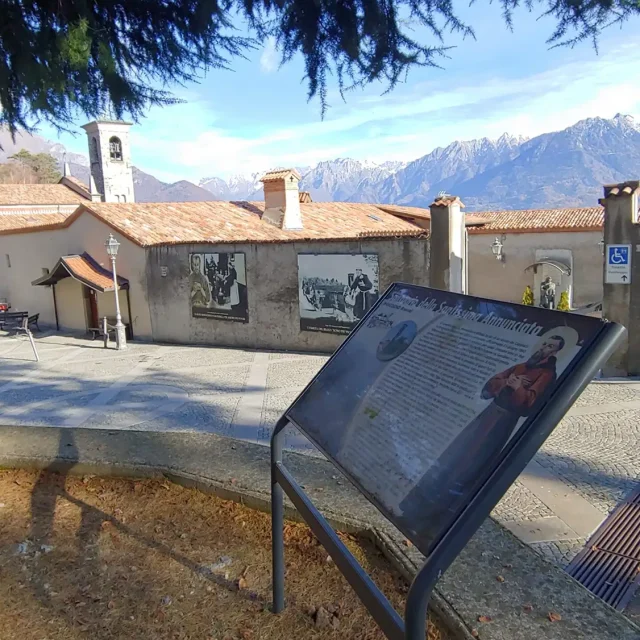 Vista panoramica verso il Santuario Annunciata